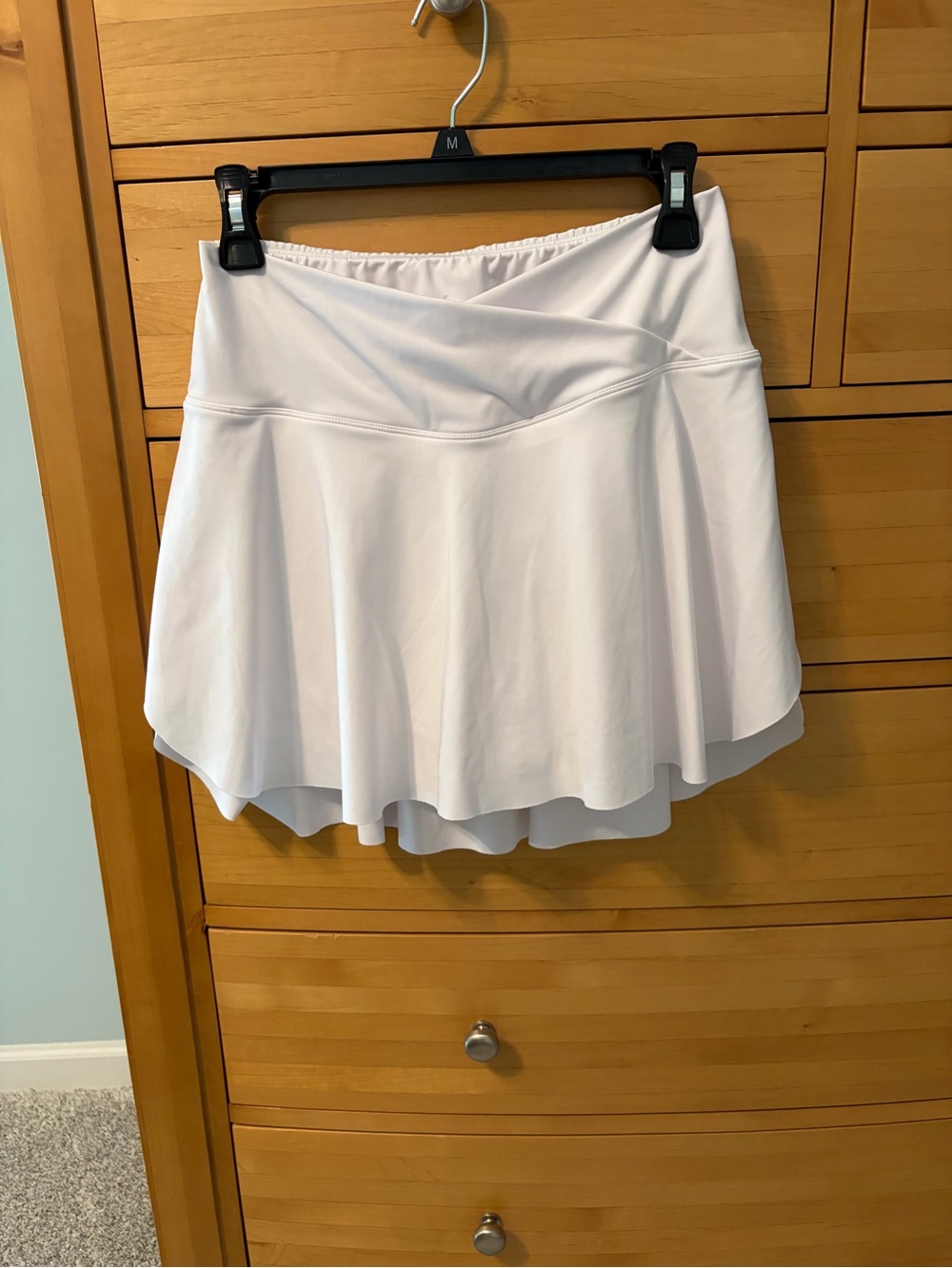 Simply Southern White Flowy Athletic Skort
